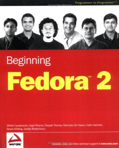 Tapa de Beginning Fedora 2
