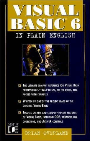 Tapa de Visual Basic 6 in plain English