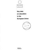 Tapa de Key Data on Education in the European Union 1997