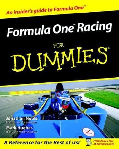 Tapa de formula One Racing for Dummies