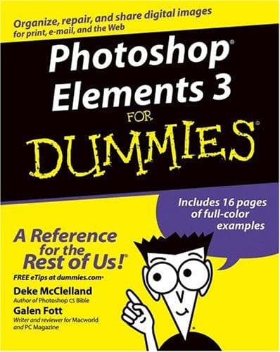 Tapa de Photoshop Elements 3 For Dummies