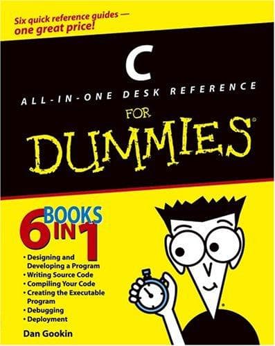 Tapa de C all-in-one desk reference for dummies