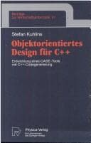 Tapa de Objektorientiertes Design für C++
