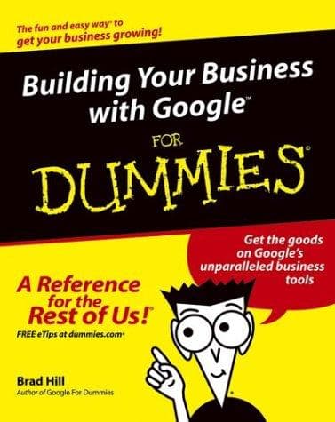 Tapa de Building Your Business with Google For Dummies