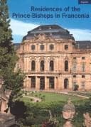 Tapa de Residences of the Prince-Bishops in Franconia (Guide Books on the Heritage of Bavaria & Berlin)