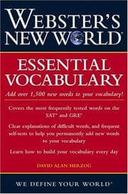 Tapa de Webster's new world essential vocabulary