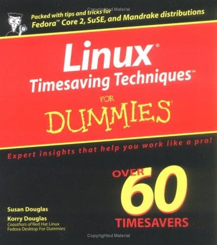 Tapa de Linux timesaving techniques for dummies