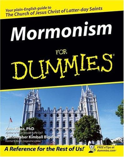 Tapa de Mormonism for dummies