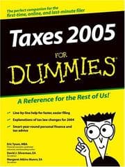 Tapa de Taxes 2005 for dummies