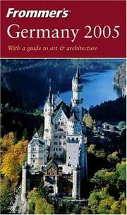 Tapa de Frommer's Germany 2005