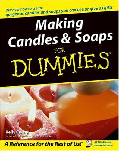Tapa de Making candles & soaps for dummies