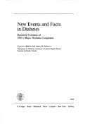 Tapa de New events and facts in diabetes