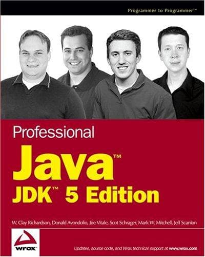Tapa de Professional Java, JDK