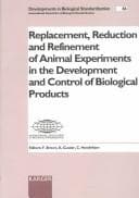 Tapa de Replacement, reduction and refinement of animal experiments in the development and control of biological products