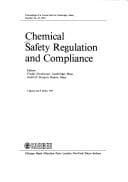 Tapa de Chemical Safety Regulation and Compliance (Karger Continuing Education Series Vol 8)