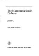 Tapa de The Microcirculation in Diabetes (Advances in Microcirculation)