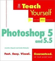 Tapa de Teach yourself Photoshop 5 and 5.5