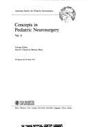 Tapa de Concepts in Pediatric Neurosurgery
