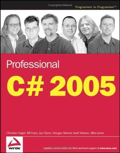 Tapa de Professional C# 2005
