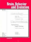 Tapa de Homology As a Tool in Neuroscience (Brain, Behavior and Evolution Journal : Vol. 38, No. 4-5)
