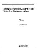 Tapa de Energy Metabolism, Nutrition and Growth in Premature Infants