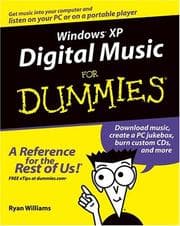 Tapa de Windows XP Digital Music For Dummies