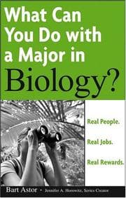 Tapa de What can you do with a major in biology?