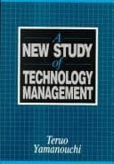 Tapa de A new study of technology management