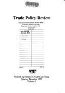 Tapa de Trade Policy Review