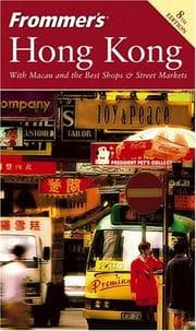 Tapa de Frommer's Hong Kong (Frommer's Complete) 8th Editon
