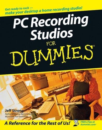 Tapa de PC Recording Studios For Dummies