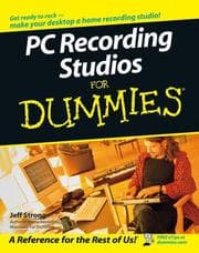 Tapa de PC Recording Studios For Dummies