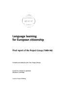 Tapa de Language Learning for European Citizenship