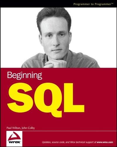 Tapa de Beginning SQL (Programmer to Programmer)