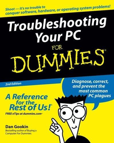 Tapa de Troubleshooting Your PC For Dummies (For Dummies (Computer/Tech))