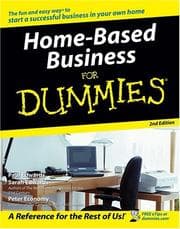 Tapa de Home-based business for dummies