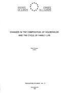 Tapa de Changes in the composition of households and the cycle of family life