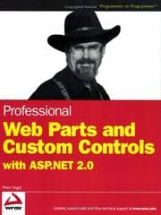 Tapa de Professional Web parts and custom controls with ASP.NET 2.0