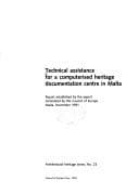Tapa de Technical Assistance for a Computerised Heritage Documentation Centre in Malta (Architectural Heritage)