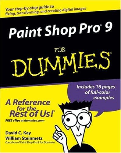 Tapa de Paint Shop Pro 9 for dummies