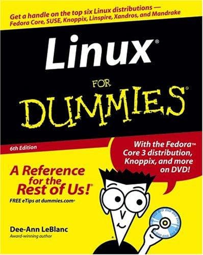 Tapa de Linux For Dummies