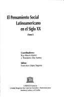 Tapa de El pensamiento social latinoamericano en el Siglo XX