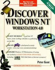 Tapa de Discover Windows NT Workstation 4.0