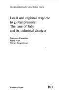 Tapa de Local and regional response to global pressure