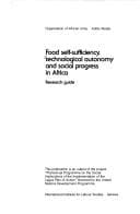 Tapa de Food self-sufficiency, technological autonomy, and social progress in Africa