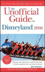 Tapa de The Unofficial Guide to Disneyland 2006 (Unofficial Guides)