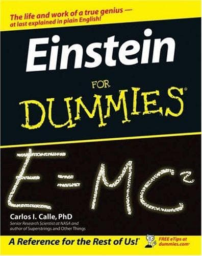 Tapa de Einstein for dummies