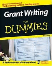 Tapa de Grant Writing For Dummies