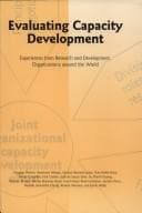 Tapa de Evaluating Capacity Development