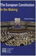 Tapa de The European Constitution in the Making